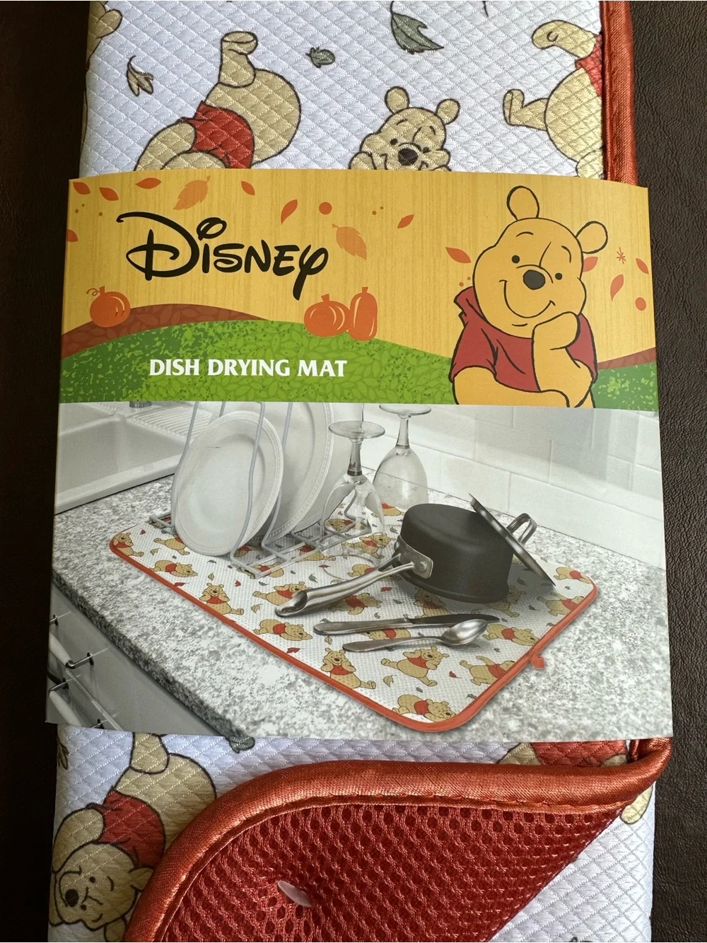 Disney Winnie The Pooh Dish Drying Mat